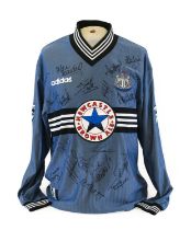 Newcastle United David Ginola Autographed Shirt