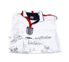 England Signed Replica Shirt