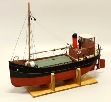 Constructed Kit Of A Clyde Puffer 1:64 Scale