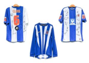 Hartlepool United Three Signed Shirts