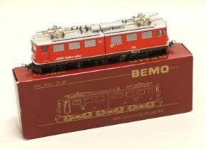 Bemo HOe/HOm Gauge 1254 RhB Ge6/6II 703 Locomotive