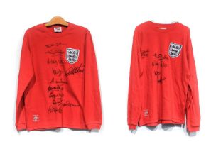 England 1966 World Cup Signed Shirt