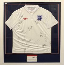 England Signed Football Shirt