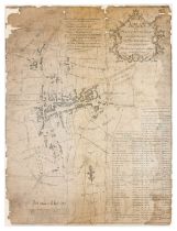 Bell (John). A Plan of the Town of Winlaton, Shewing the Property of Sir Thomas Blackett Bart. and