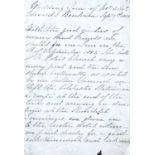 Lake District Honeymoon. Wedding Tour of Mr & Mrs Edward Benham, Sept. 7th, 1852. A manuscript