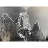 Vittorio Sella [1859-1943]. Mountain Views, six large format silver print photographs, comprising: