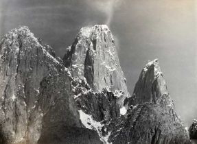 Vittorio Sella [1859-1943]. Mountain Views, six large format silver print photographs, comprising: