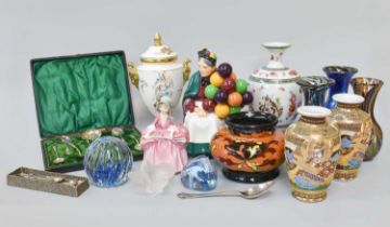 A Large Quantity of Decorative European Ceramics, Glass and Collectables, to include - Royal Doulton