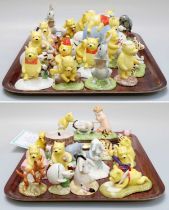 Royal Doulton "The Winnie the Pooh Collection" Figures, including: a cloud clock, money boxes, '