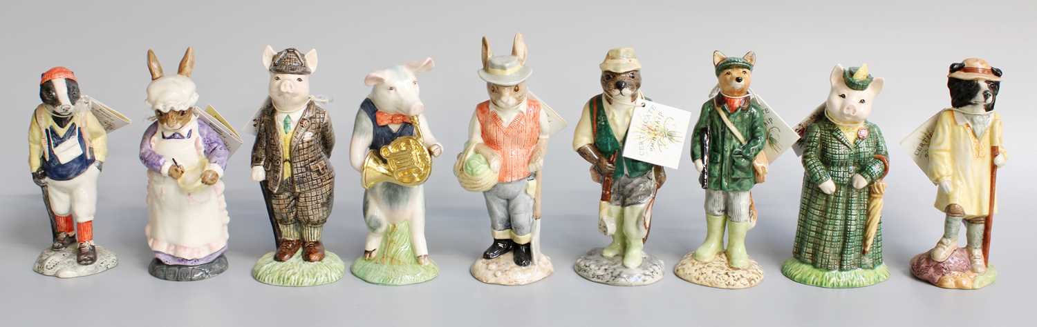 Beswick Pig Promenade Figures, twelve to include: 'John the Conductor', PP1, 'Matthew the Trumpet - Image 2 of 3