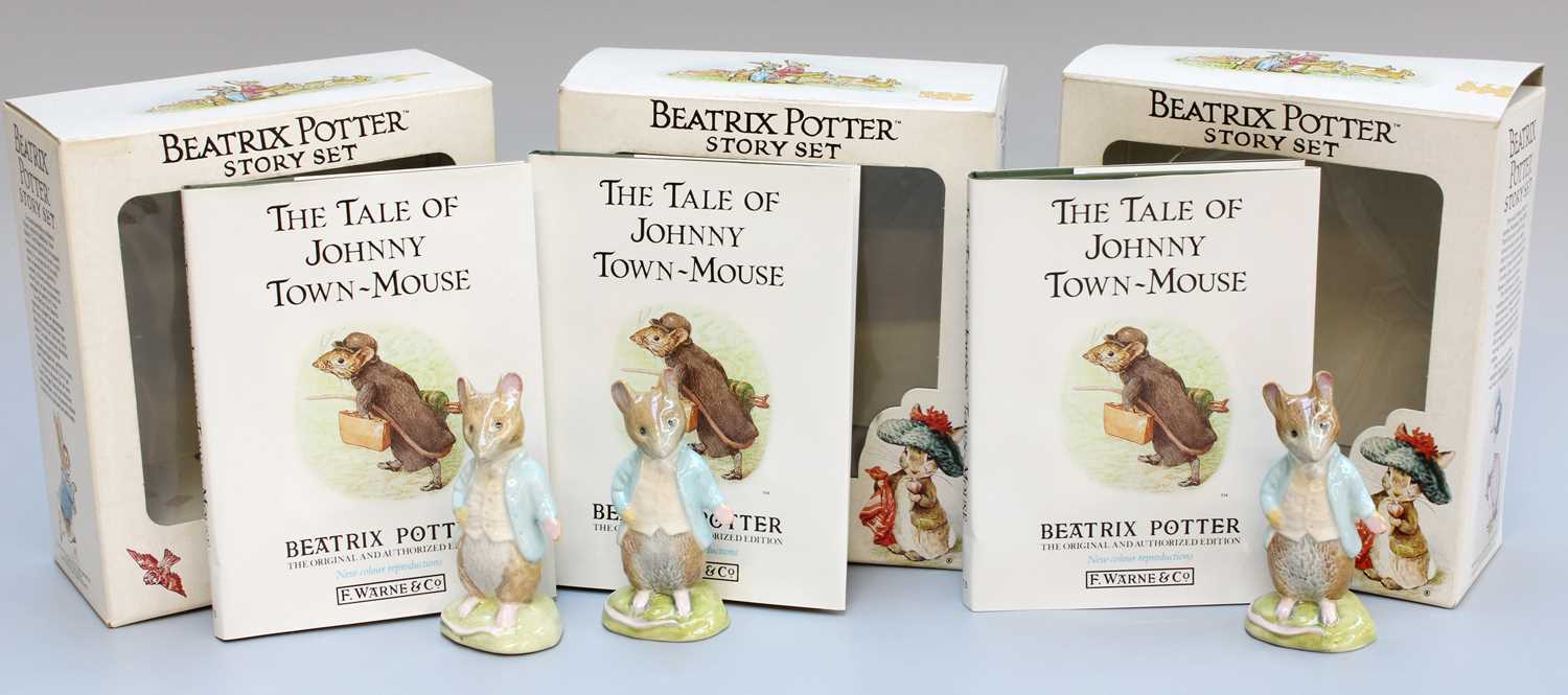 Royal Albert Beatrix Potter Figures, all large size including 'Peter Rabbit', 'Jemima Puddleduck' - Image 2 of 3