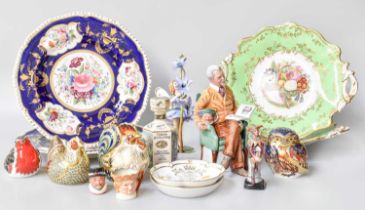 20th Century Ceramics Including, Royal Doulton The Auctioneer HN2988, Pride & Joy HN2945, Royal