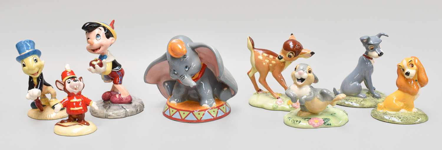 Royal Doulton Disney's "Film Classics Collection" Figures, including: 'Bambi', 'Dumbo' and ' - Image 3 of 3