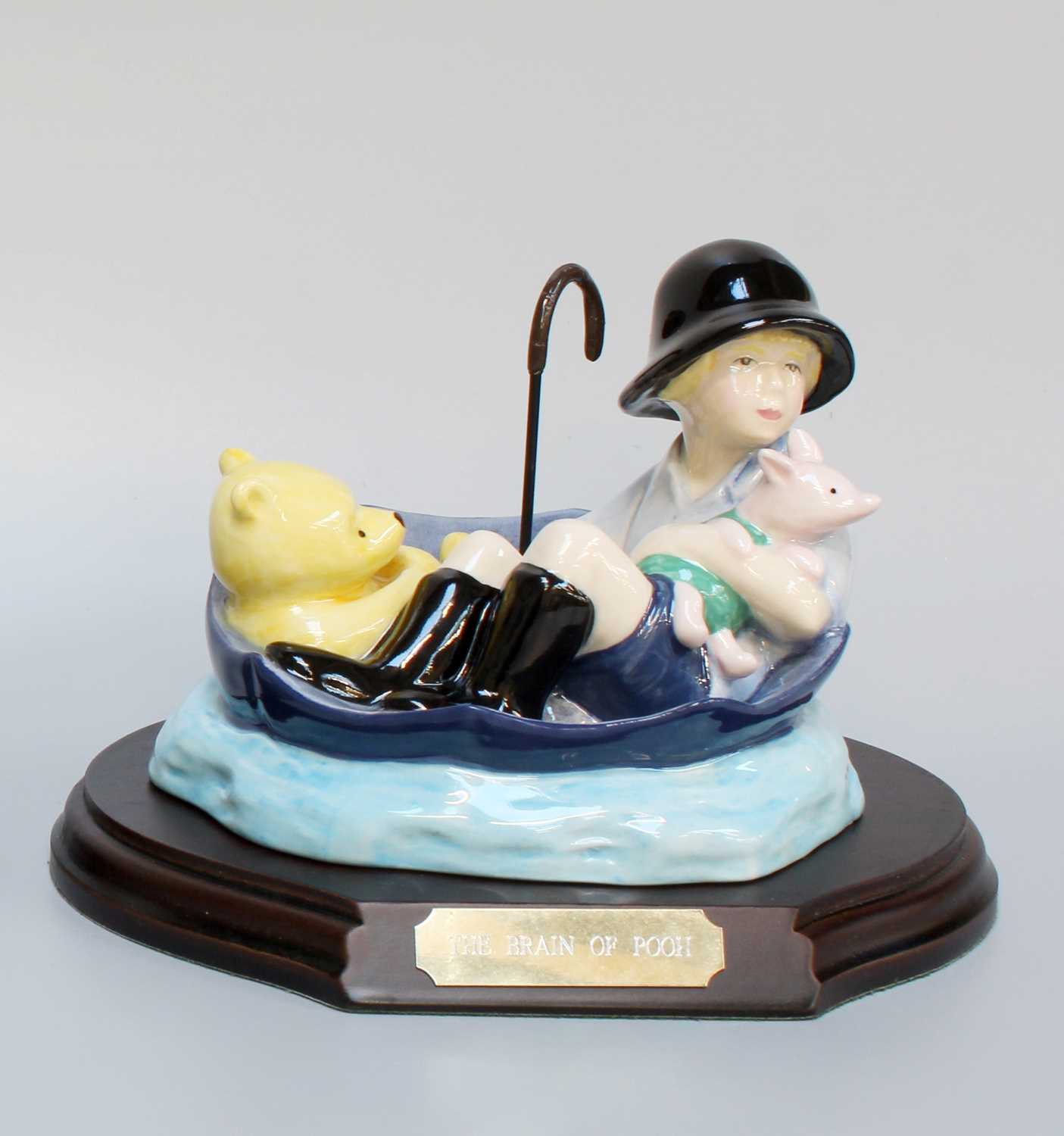 Royal Doulton "The Winnie the Pooh Collection" Limited Edition Tableaus, including: 'Going - Image 3 of 3