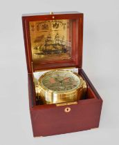 A Modern Sewills Sea Lord Ships Type Battery Driven Marine Chronometer, with instruction