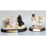 Beswick Beatrix Potter Tableaus: 'Duchess and Ribby', model No. P4983, Millennium limited edition