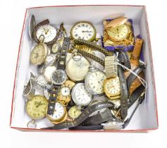 A Selection of Pocket Watches and Wristwatches (qty)