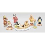Royal Doulton "The Wind in the Willows" Figures, each limited edition including: 'On the River', '
