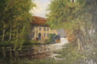 Philip Kilner (20th Century) Mill Cottage Signed oil on canvas, together with a small group of