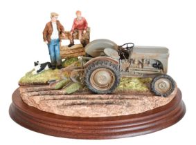 Border Fine Arts 'The Future of Farming', model No. B1692 by Ray Ayres, limited edition 127/350,