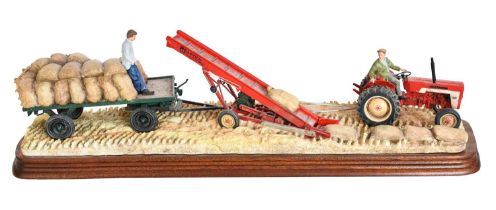 Border Fine Arts 'An Occasional Rest' (McCormick International Harvester 434), model No. B1508 by