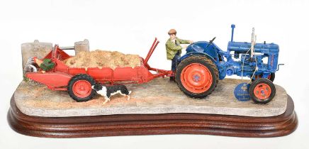 Border Fine Arts 'Country Air', model No. B1163, limited edition 231/750, on wood base, with box and