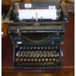 Underwood typewriter, c. 1927-28