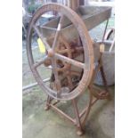 Victorian iron and galvanised raisin washer by Bartlett & Son of Bristol