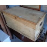 Victorian stripped pine box