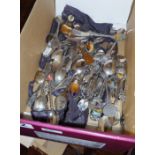 Box of souvenir spoons