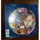 Boy George and Culture Club - two original 1980s picture disc albums