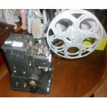 A Specto Ltd. 16mm projector, c. 1940's, with case