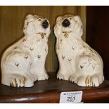 Pair of Beswick spaniels