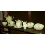 Art Deco Crown Devon china coffee and tea set