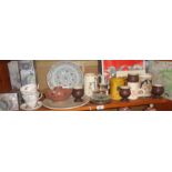Assorted pottery and china