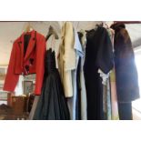 Vintage clothing: including 1960s and 1970s dresses and gowns, etc.