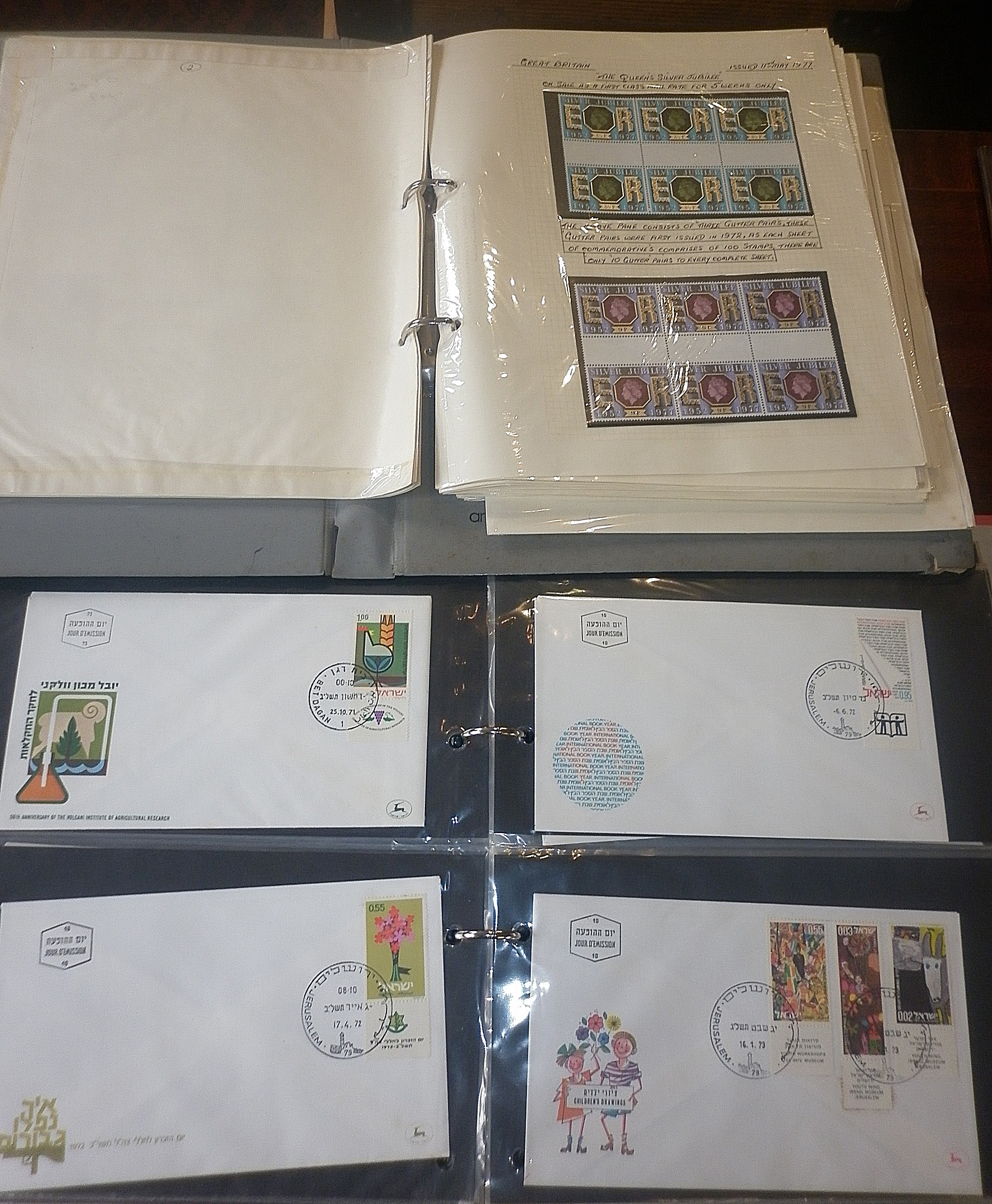 Two folders of First Day Covers, c. 1960s and 1970s