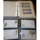 Two folders of First Day Covers, c. 1960s and 1970s