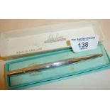 Boxed Sterling silver Life-Long pencil