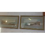 Pair of seascapes, colour prints by R.F.McIntyre