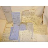 Local ephemera, deeds and legal documents relating to Bridport & Beaminster