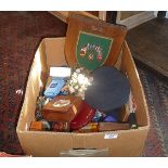 Box of miscellaneous items