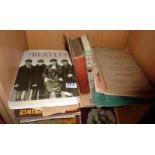 The Beatles - unseen archive book, British Railways timetables and other books