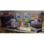 Large collection of assorted modern boxed diecast commercial vehicles