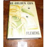 The Man with the Golden Gun, Ian Fleming, 1st Edition 1965, pub. Jonathan Cape, dustwrapper very