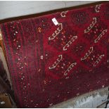 Iranian rug and two modern Chinese rugs