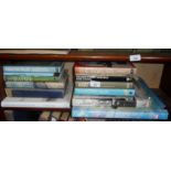 Collection of books on fighter aircraft