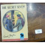 Scarce 1st Edition 1949 of "The Secret Seven" by Enid Blyton, pub. by Brockhampton Books,