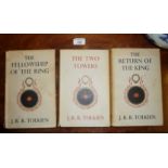 Lord of the Rings trilogy, J.R.R. Tolkien - The Fellowship of the Ring, 5th impression 1956; The Two