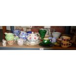 Assorted china and pottery, etc.